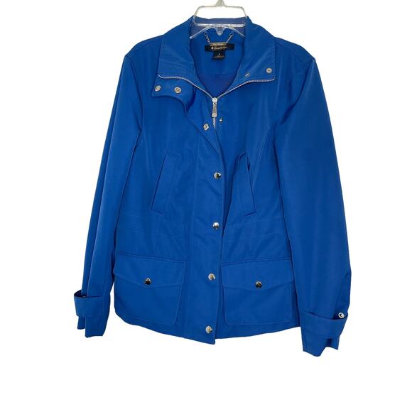 Brooks Brothers womens blue jacket size 4 - Picture 3 of 14